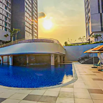 Double Storey Pool at Trio Setia Klang by HCK
