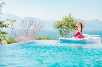 โรงแรม 25 ดีกรีบลู ทะเลสาบฟูเซียน - สระว่ายน้ำส่วนตัว