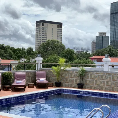 Pooltop Phnom Penh Hotels in der Nähe von Wat Phnom Tempel