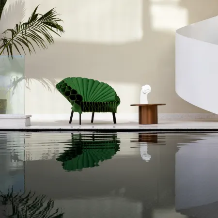 Water flows in moon Hotel