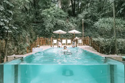 Heyuan guest world fun villa Annan Peninsula hot spring villa