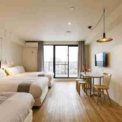 北谷藍色牛排奇觀飯店 Rooms