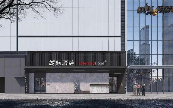 南昌红谷滩万达广场城际酒店外景图