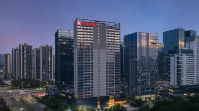 Hilton Garden Inn Shenzhen Pingshan Chaoshang Plaza 坪山体育中心体育館-バドミントン館周辺のホテル