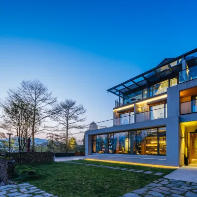 Yueshang Xiaolu | Mountain Forest Cloud Sea Snowfield Vacation Boutique Stay (Anji Jiangnan Tianchi) Hoteles cerca de Jiangnan Tianchi Scenic Area