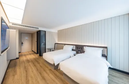 HanTing Hotel (Tianjin Wuqing Jingjingong Road Huabeicheng) Отели рядом с достопримечательностью «North Campus of Tianjin Metallurgical Vocation-technology Institute»