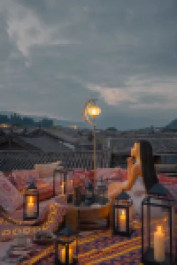 麗江古城聽花堂·望雪山民宿（日照金山店） 麗江酒店