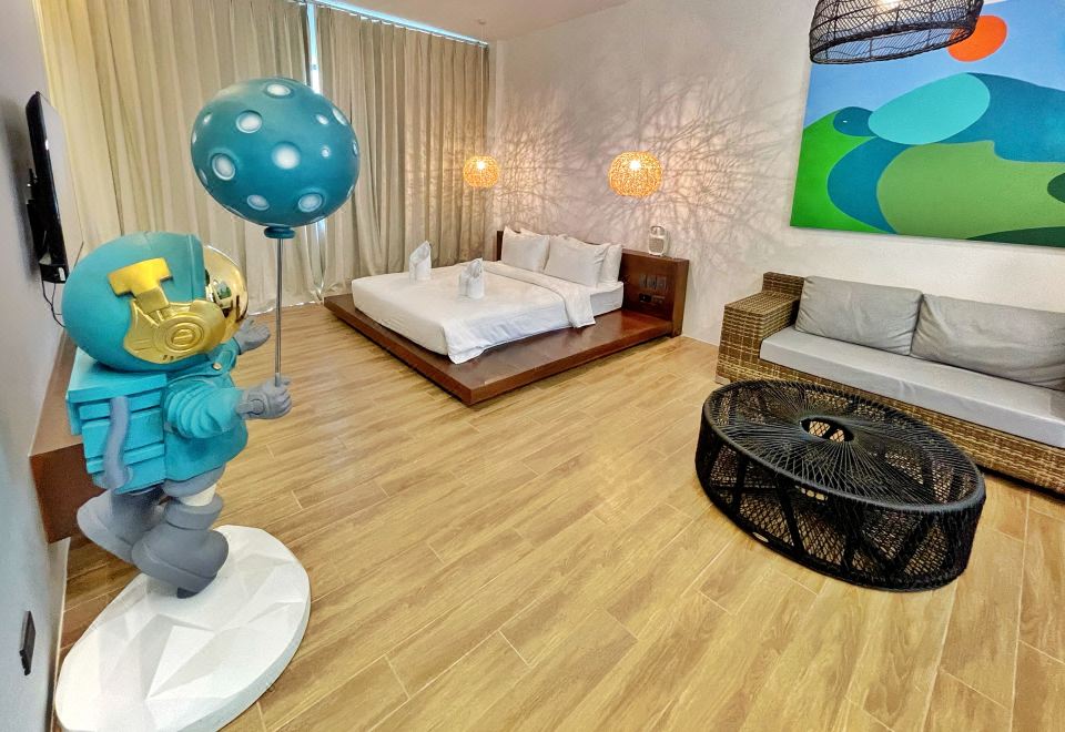 낙판 비치 리조트 로비