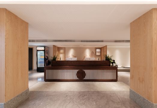 쑤뤼롄화 호텔 객실에서 바라본 강 전망