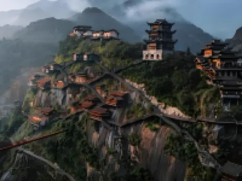 Lanbo Hotel (Shangrao Vocational and Technical College) 上饒職業技術学院周辺のホテル