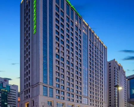 廊坊新朝陽ホリデイ イン エクスプレスホテル 廊坊のホテル