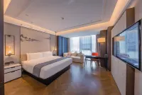 Shanghai Hongqiao Station National Exhibition and Convention Center JIANGUO PALACE Hotel 화상 타임스 스퀘어 주변 호텔