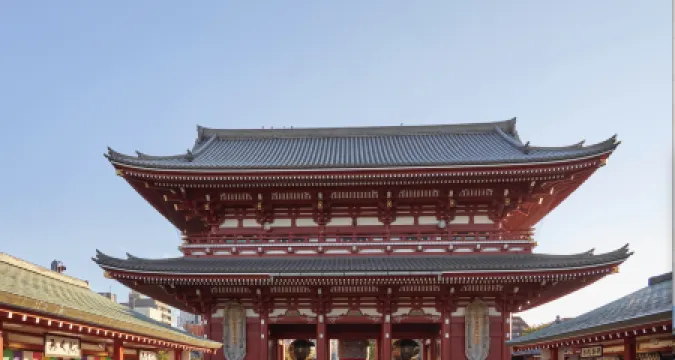 Waka Asakusa Wagokoro Hotel Отели рядом с достопримечательностью «Ворота Ходзо-мон»