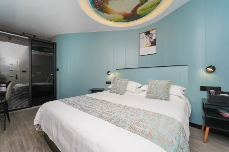 Pebble Motel (Shanghai Pediatric Hospital Lianhua Road Subway Station Branch) Отели рядом с достопримечательностью «Nanfang Xiuxian Guangchang Taiwan Fengqing Street»