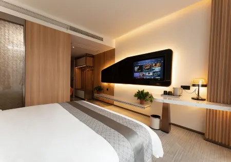 Elong Anyun Hotel (Yangzhou East Station Jianmin Road) Отели рядом с достопримечательностью «Longchuan Square»