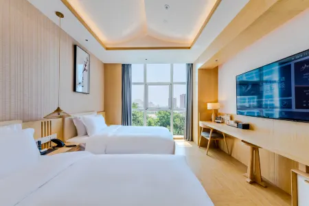 Jianguo Puyin Hotel (Qingdao Wusi Square Qingdao University Branch) Отели рядом с достопримечательностью «Qingdao Administrative Institute»