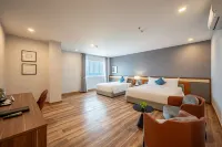 Tahiti Central Seaview - 50m to Night Market Phu Quoc - プール