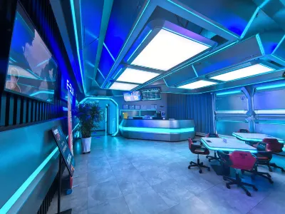 E-3LUE·宜博eスポーツホテル（楡林高新開発区） のホテル