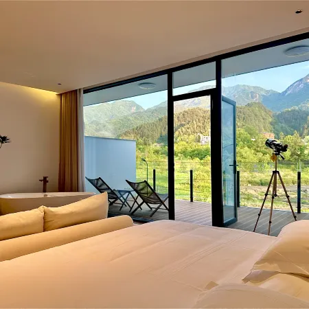 Tiantangzhai Yuexia Mountain Residence courtyard Guesthouse