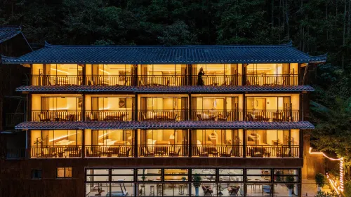 Xuzhang Panorama Boutique Stay (Xijiang Qianhu Miao Village No. 6 Wind and Rain Bridge) - Kitchens