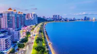Qingmai S Seaview Hotel, Gongbei Lovers Road, Zhuhai Hotel in zona Bailian Cave Park