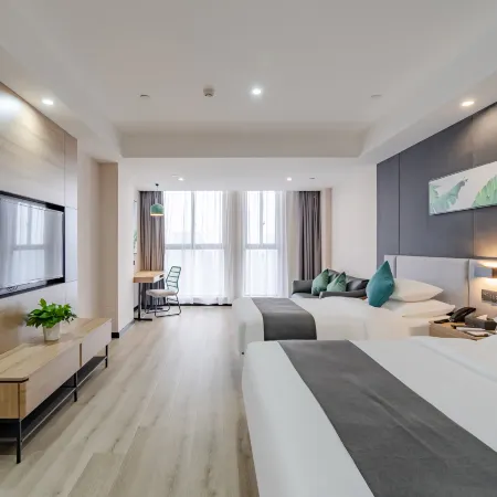 Shankee Tea Style Hotel (Linquan Tiyuchang)