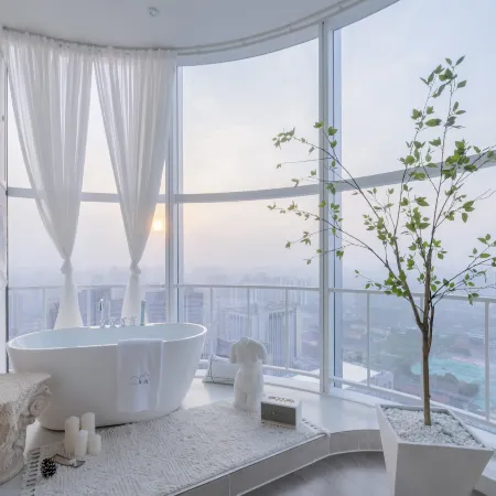 Chengdu Beiyao Designer Apartment (Renmin North Road Subway Station Longhu Shangcheng Sky Street)