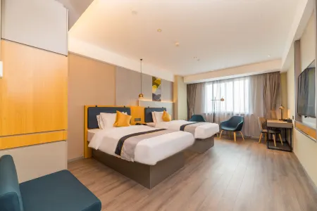 Homeinn Selected Hotel (Kunshan Beimen Road) Отели рядом с достопримечательностью «Tinglin Garden»