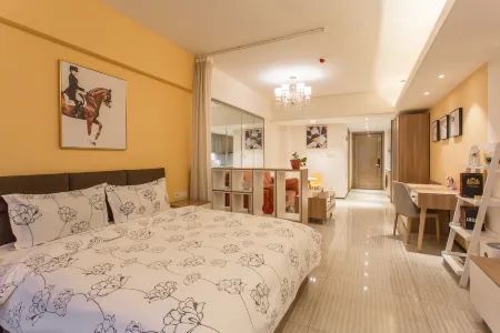 Blueberry Chain Hotel Apartment (Linyi Hengda Huafu Store) Отели рядом со станцией Linyi North Railway Station