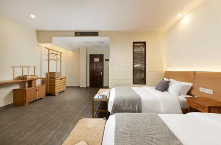 Yunshang Grassland Anji Pinyuan Holiday Garden Hotel Отели рядом с достопримечательностью «ma jia nong cun»