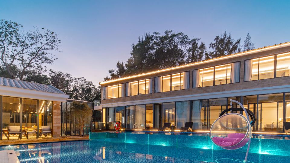 Weishe Villa Private Pool Design Beautiful Stay