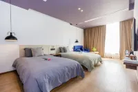Wozaitiantaishan Dengni Guesthouse - غرفة مطلة على الجبل