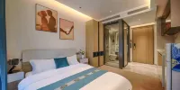 Shenzhen Junhao Hotel Apartment (Futian Port Xiasha Metro Station - Ligera De Lujo De La Sala De Visión Del Mar