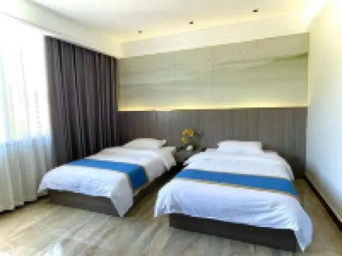 See the big hotel every day