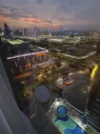 Paxin·High-Altitude City View Apartment (Canton Fair Complex Pazhou Subway Station Branch) - piscina