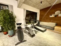 格桑花·Horizonview雲畔·全景美宿（豐寧壩上草原大灘鎮店） - 健身房