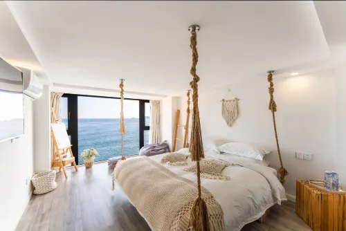 Shengsi I Chose Luxury Sea View Homestay (Dayuwan Bay Beach Branch) - 인피니티 풀