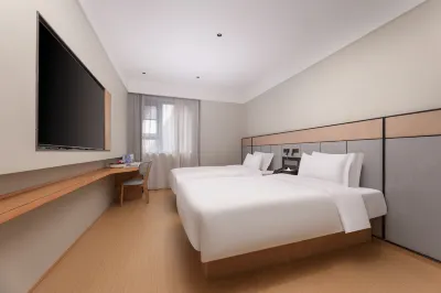 Gusu Yuqiao Hotel (Suzhou Guanqian Street Pingjiang Road Branch) Hotellit kohteessa 