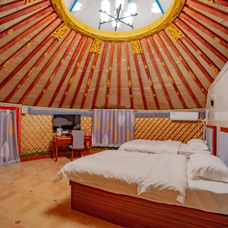 Picturesque Prairie Traveling Resort