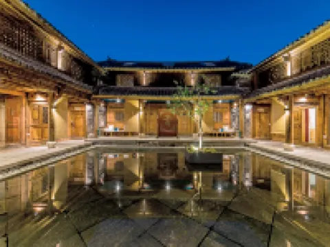 大理喜洲甲科第古宅文化民宿 喜洲鎮周辺のホテル