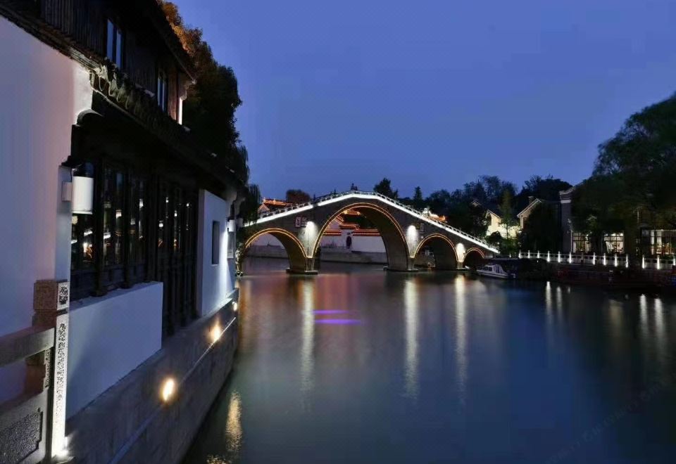 블러섬 힐 쑤저우 산탕 호텔 전통적 외관 또는 정원