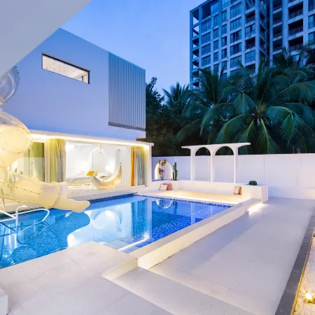 Sanya Kun'er Girl's Home Detached Pool Villa