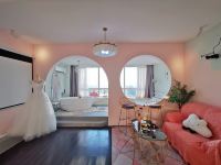 青岛Angel Home-天使之家公寓(蒲公英读书吧分店) - 精致海景一室大床房