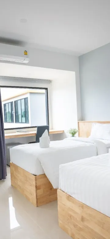 ห้องซูพีเรียร์ เตียงเดี่ยว 2 เตียง