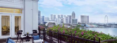 ホテルからの眺望 フラトン ホテル シンガポール（ステイケーション可）の写真