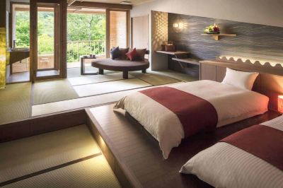 渓流和室 露天風呂テラス付 星野リゾート 奥入瀬渓流ホテルの写真