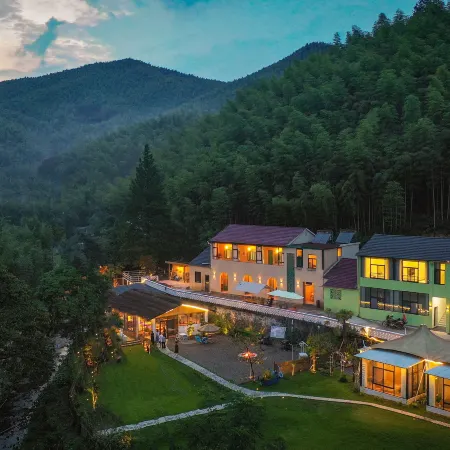 Yunshang Grassland·HilingCamp Mountain Xiashanshe Mountain Wild Hot Spring Holiday Beauty