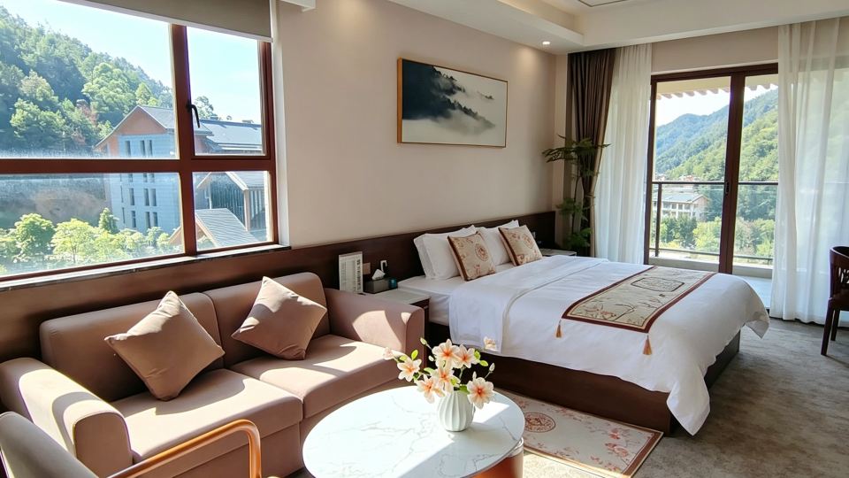 Huamu Guposhan Hot Spring B&B