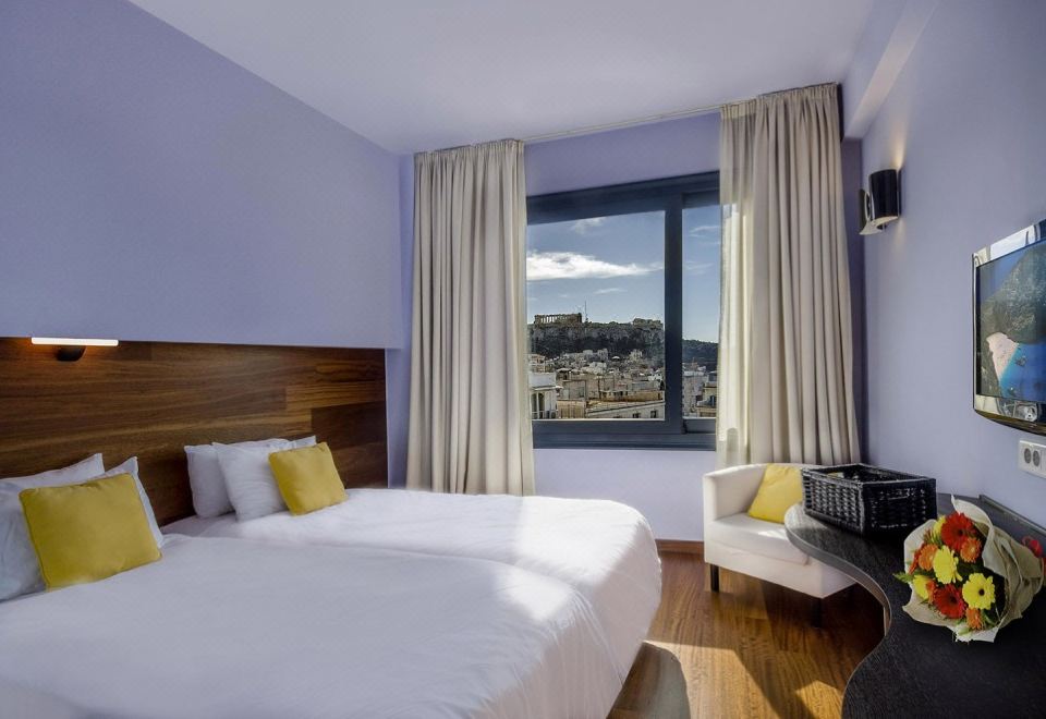 아테네 센터 스퀘어 호텔 옥상 전망