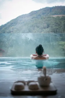 Yili Yunshan Hot Spring Guesthouse Hotels near Yajiageng Red Rock Beach Park